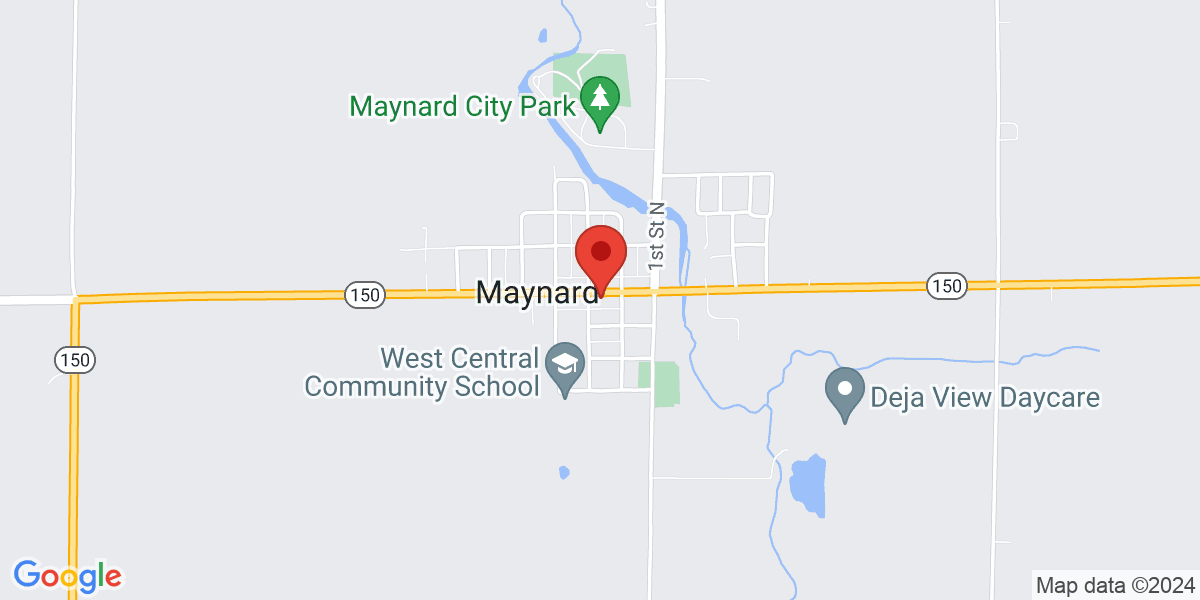 Map of Maynard Community Library